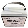 Ortec 12.8 Volt 100 Amper LiFePO4 Batarya